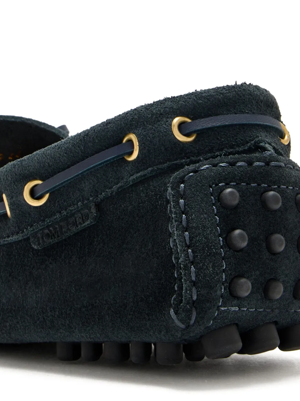 TOM FORD suede loafers Blue