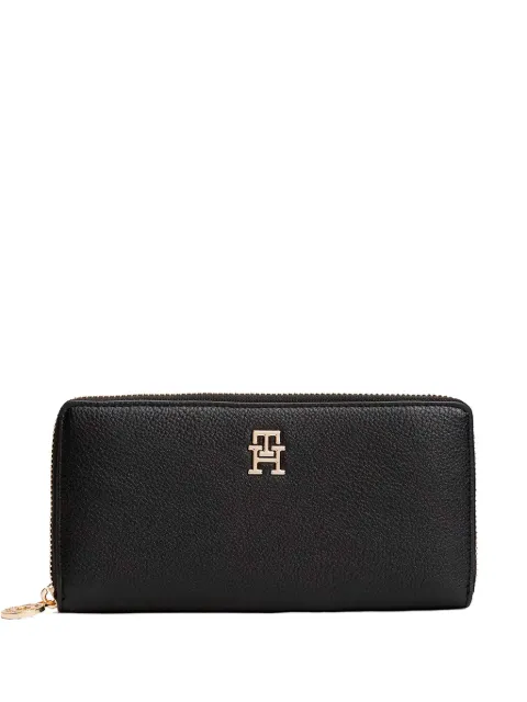 Tommy Hilfiger logo-plaque zip-around wallet