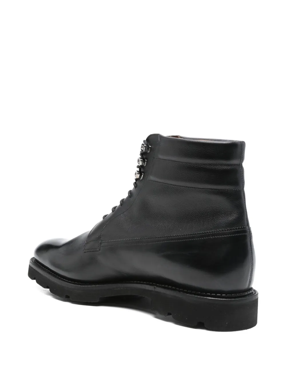 John Lobb Alder leren laarzen Zwart
