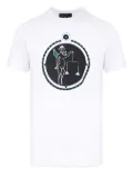 Swarovski Libra-print T-shirt - White