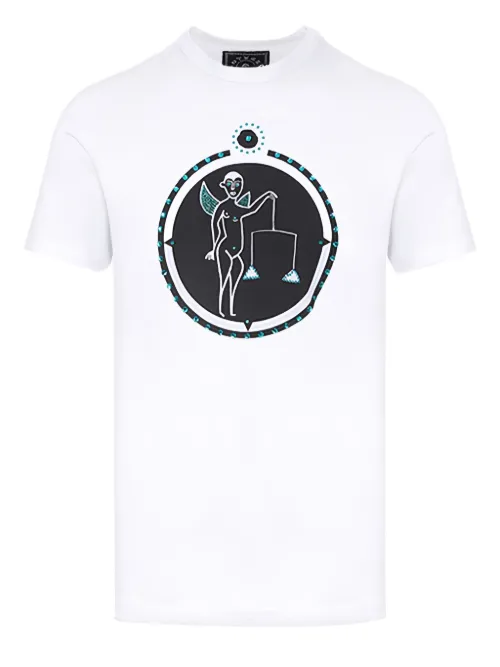 T-shirt à imprimé Libra - Swarovski - Modalova