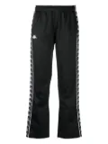 Kappa logo-tape track pants - Black