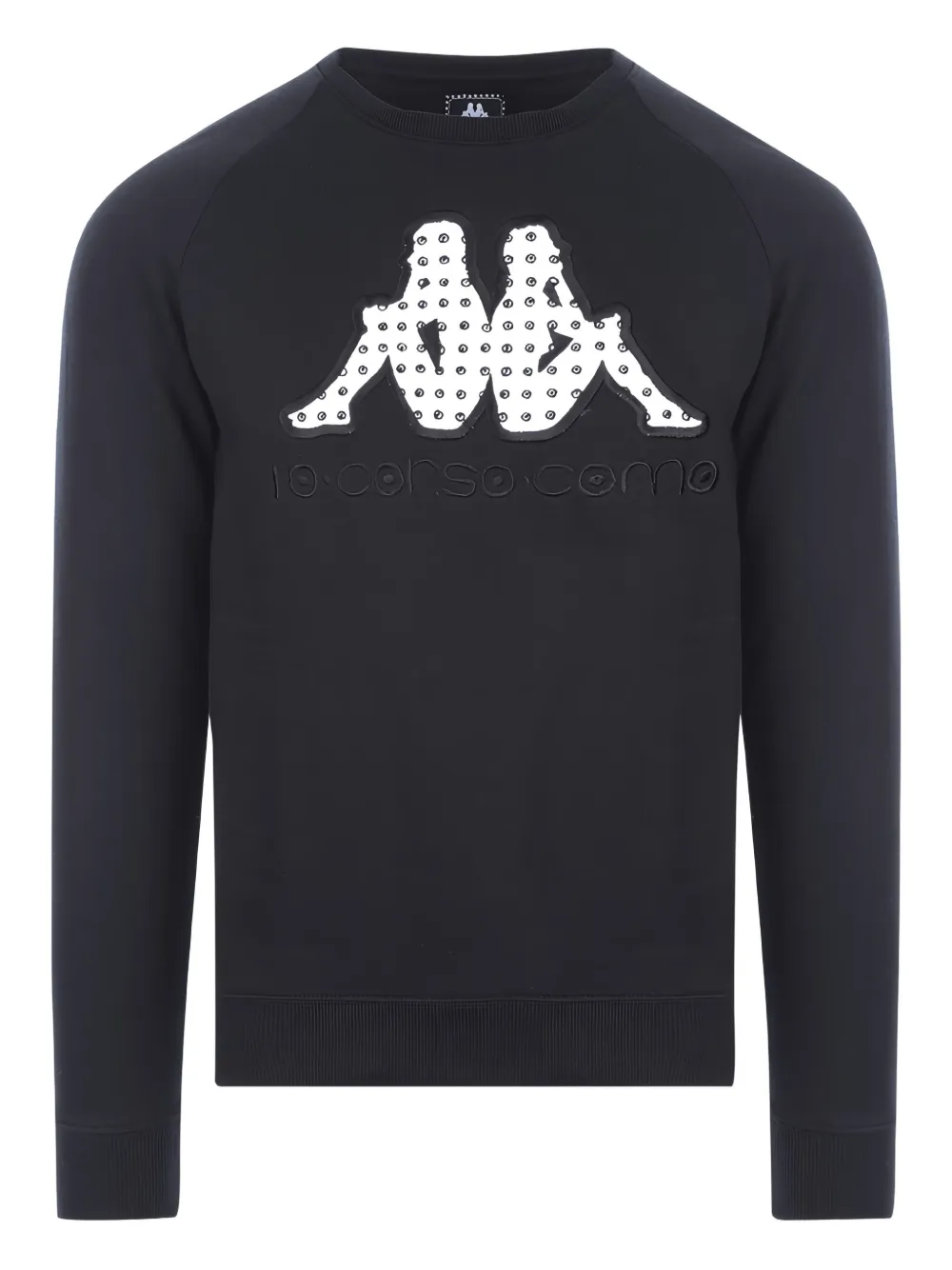 Kappa X 10 Corso Como Logo-embroidered Sweatshirt