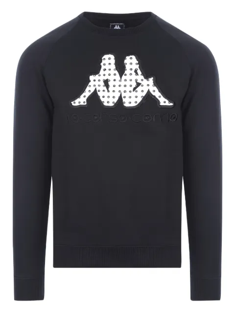 Kappa x 10 Corso Como logo-embroidered sweatshirt