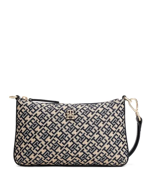 Tommy Hilfiger monogram zip-top bag