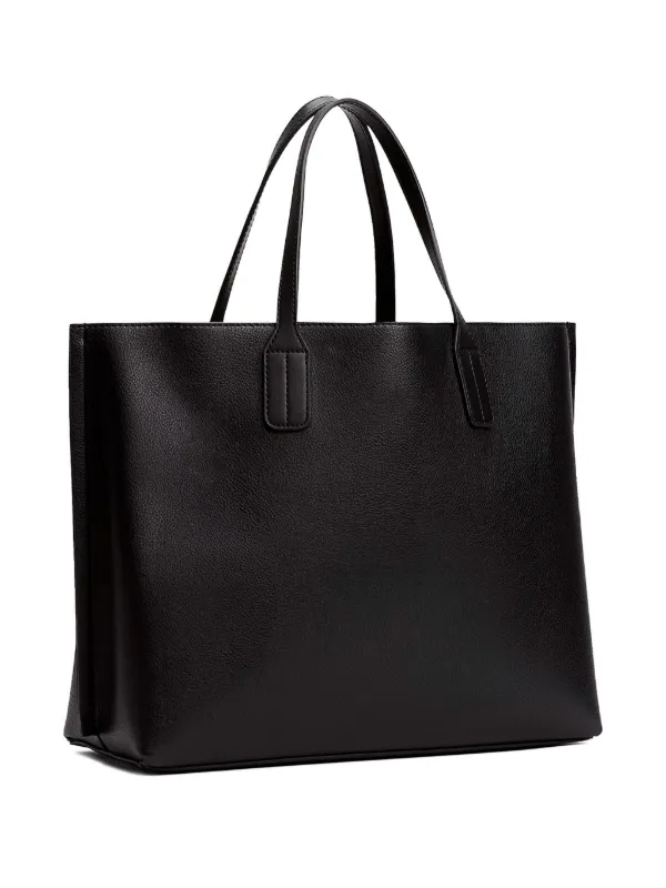 Tommy Hilfiger logo-plaque Tote Bag Black FARFETCH PH