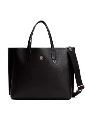 Lauren Ralph Lauren faux-leather Tote Bag | Black | FARFETCH SG