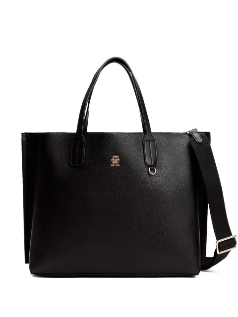 Tommy Hilfiger logo-plaque tote bag