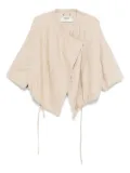 FENDI FF-jacquard drawstring jacket - Neutrals