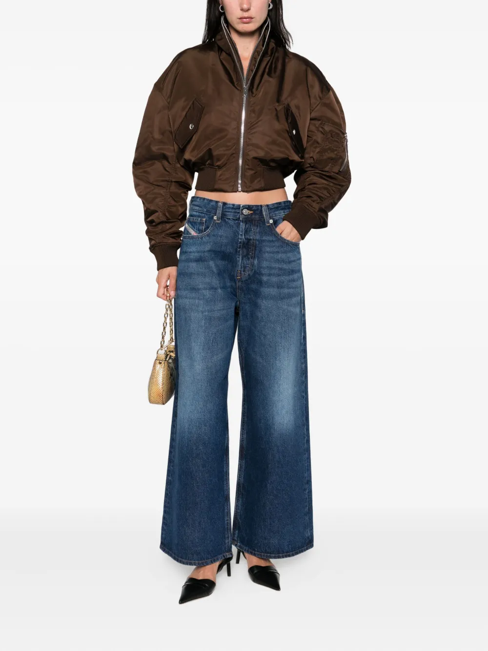 Diesel Jeans met vijf zakken - Blauw