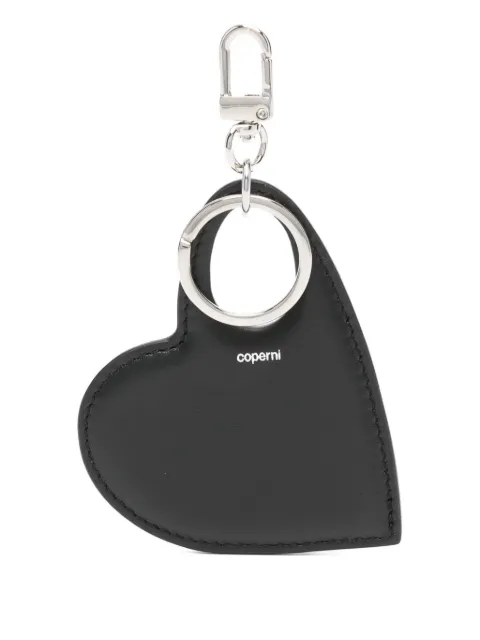 Coperni heart-shaped leather keyring