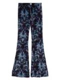 ETRO abstract-pattern trousers - Blue