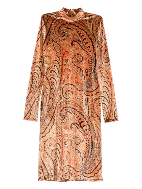 ETRO Abito midi con stampa paisley