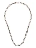 WERKSTATT:MÜNCHEN anchor-chain necklace - Silver