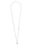 WERKSTATT:MÜNCHEN fine-chain pearl necklace - Silver