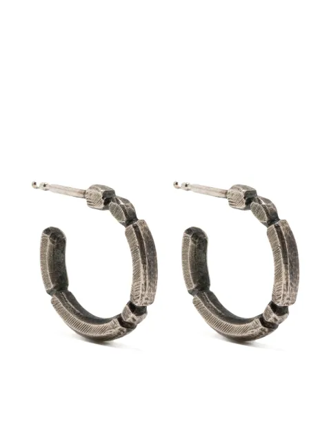 WERKSTATT:MÜNCHEN silver-tone hoop earrings 