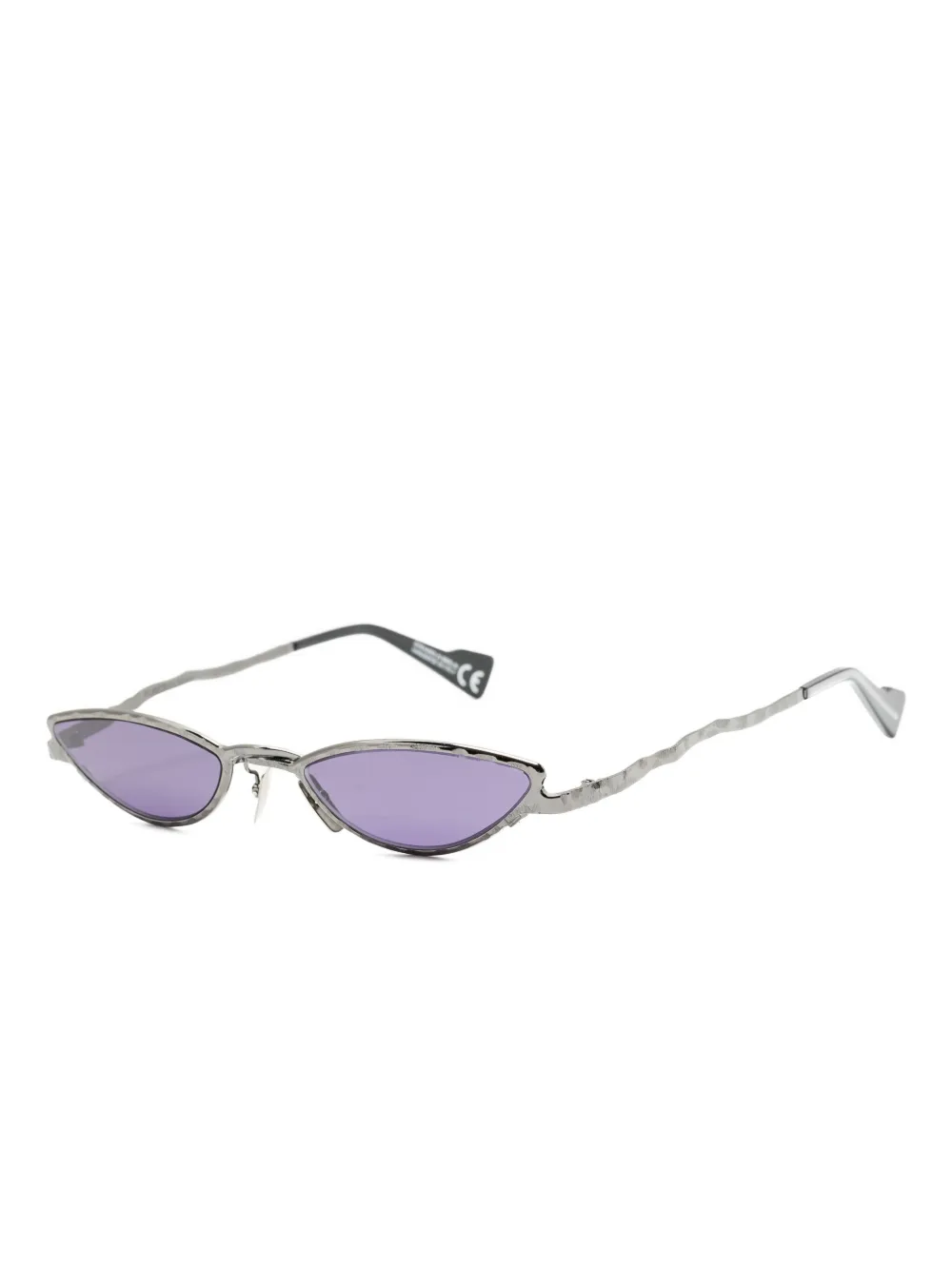 Kuboraum Zonnebril met cat-eye montuur Zwart