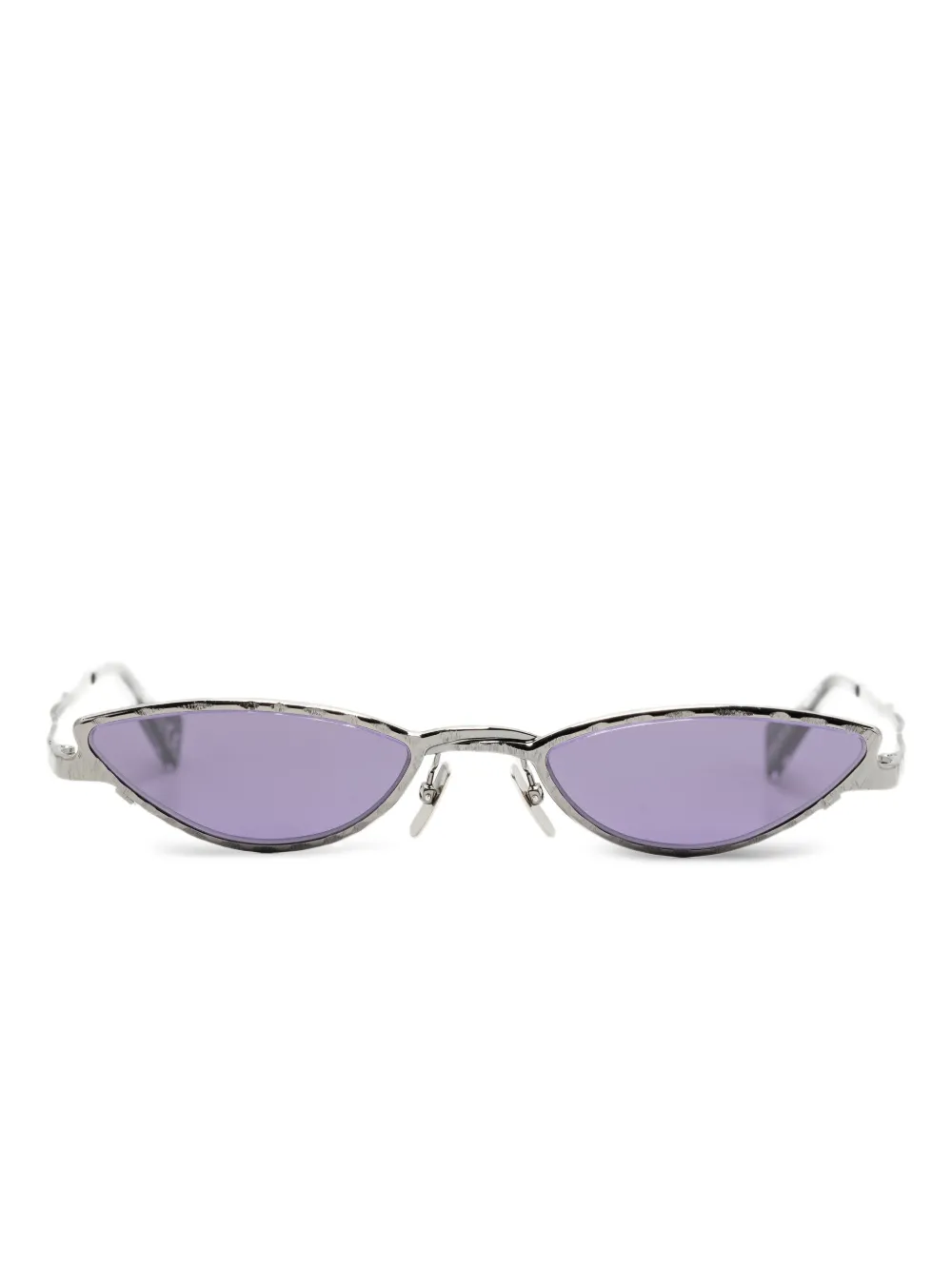 Kuboraum Zonnebril met cat-eye montuur Zwart