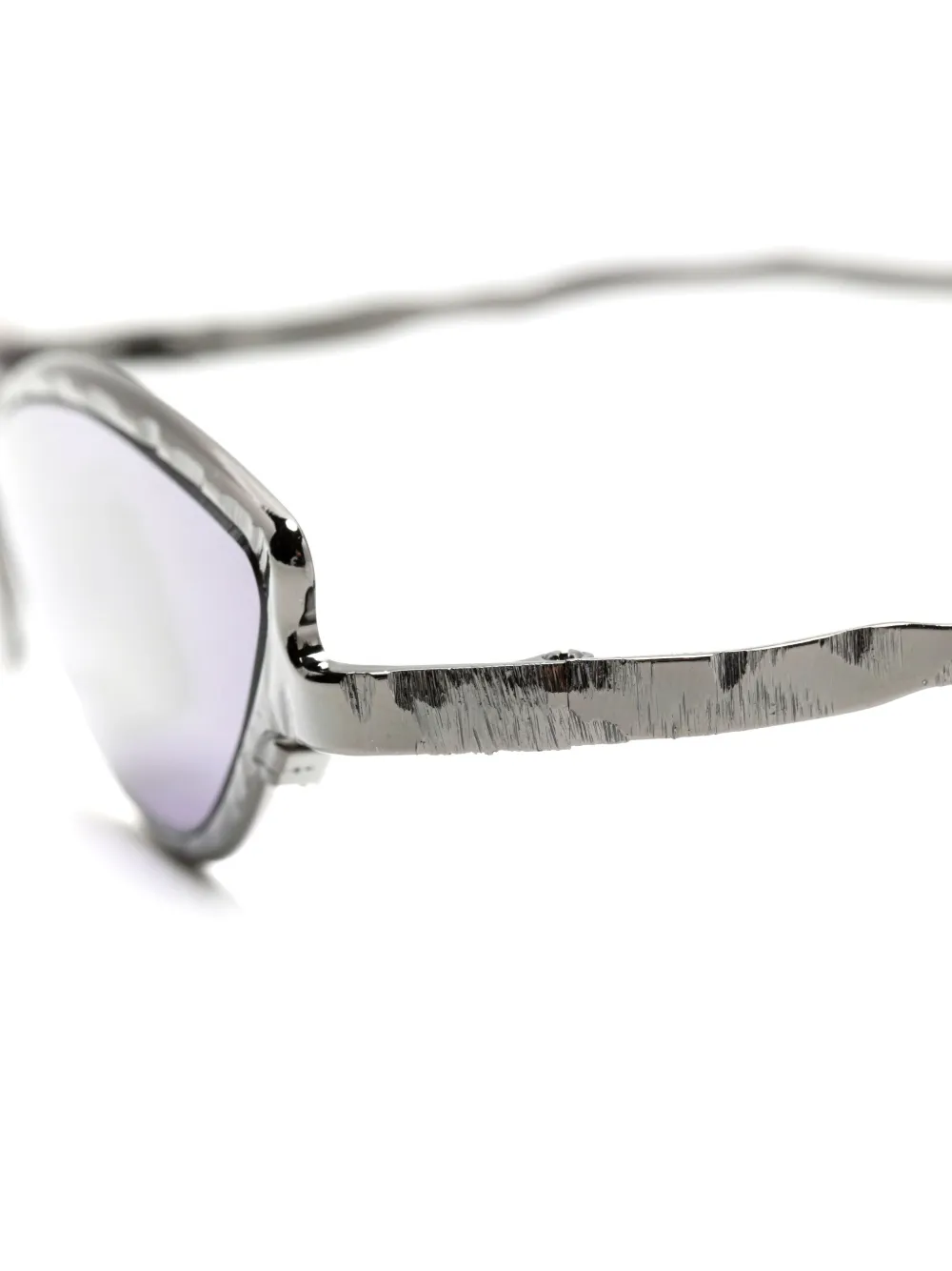 Kuboraum Zonnebril met cat-eye montuur Zwart