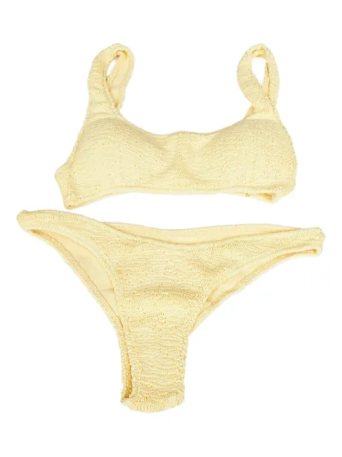BIKINI LOVERS Ilaria textured-fabric bikini