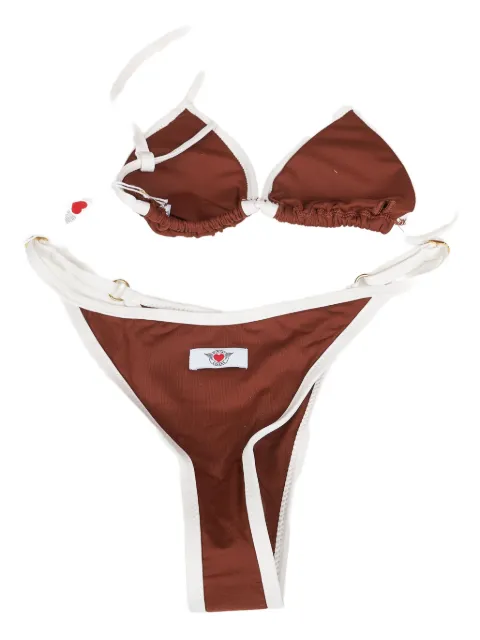 BIKINI LOVERS triangle-ring bikini