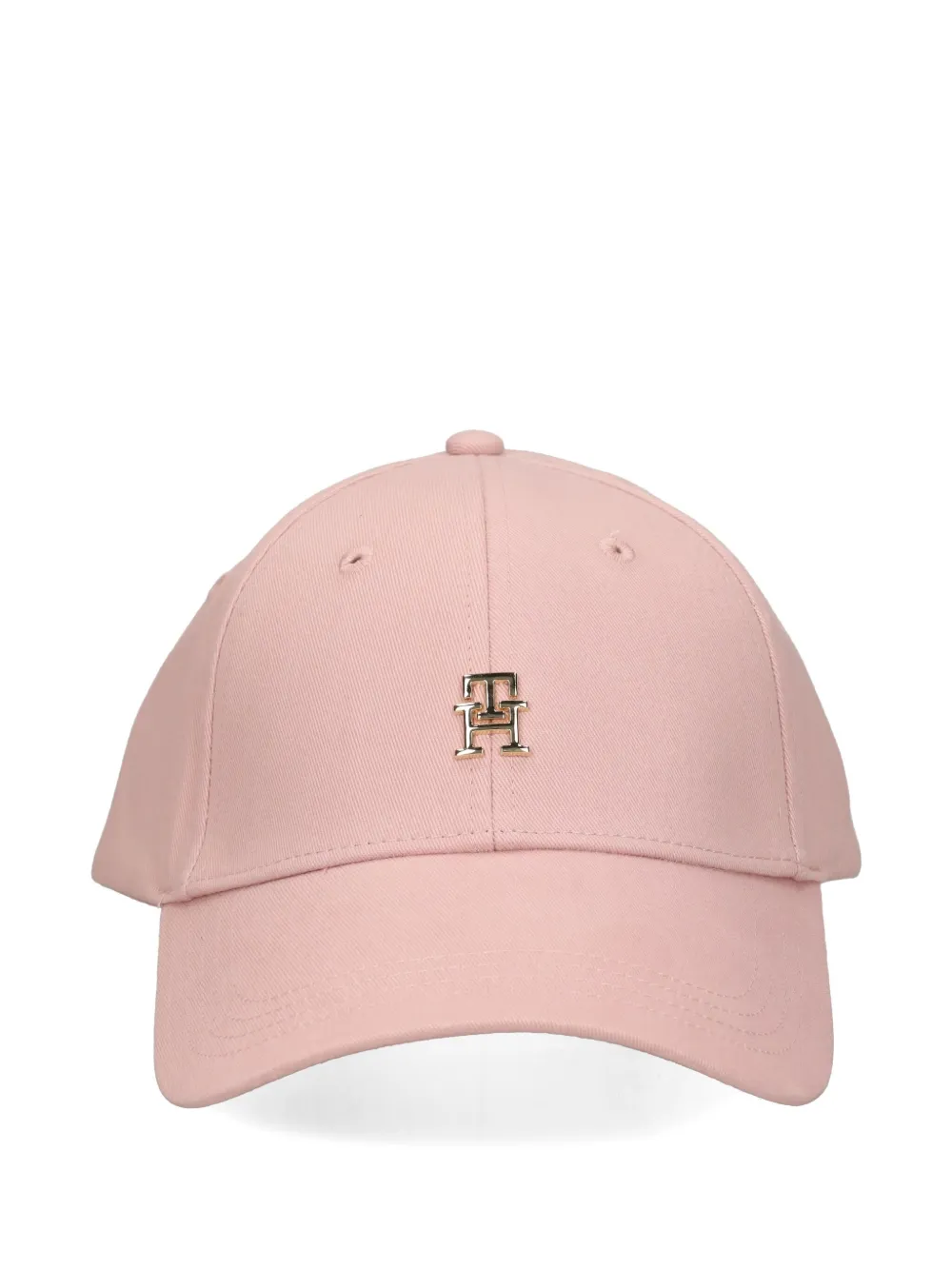 Tommy Hilfiger logo-plaque baseball cap | Pink | Image 1