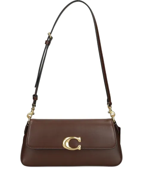 Coach small Jet C-logo leather shoulder bag