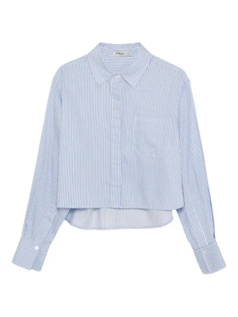 Simkhai striped cotton shirt