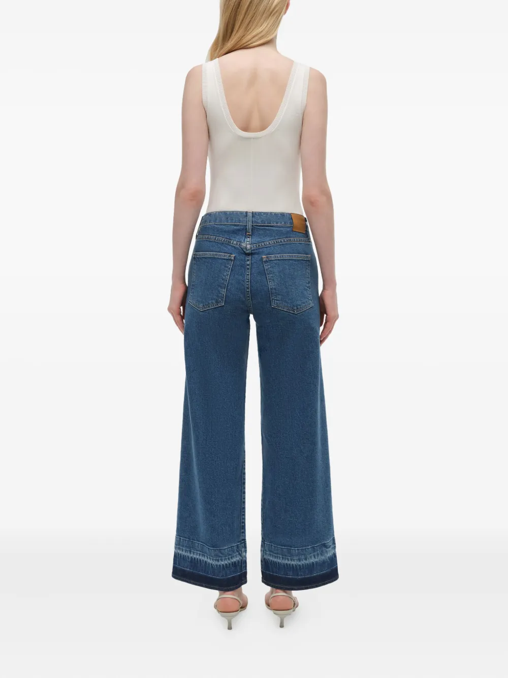 Simkhai Jude jeans met wijde pijpen Blauw