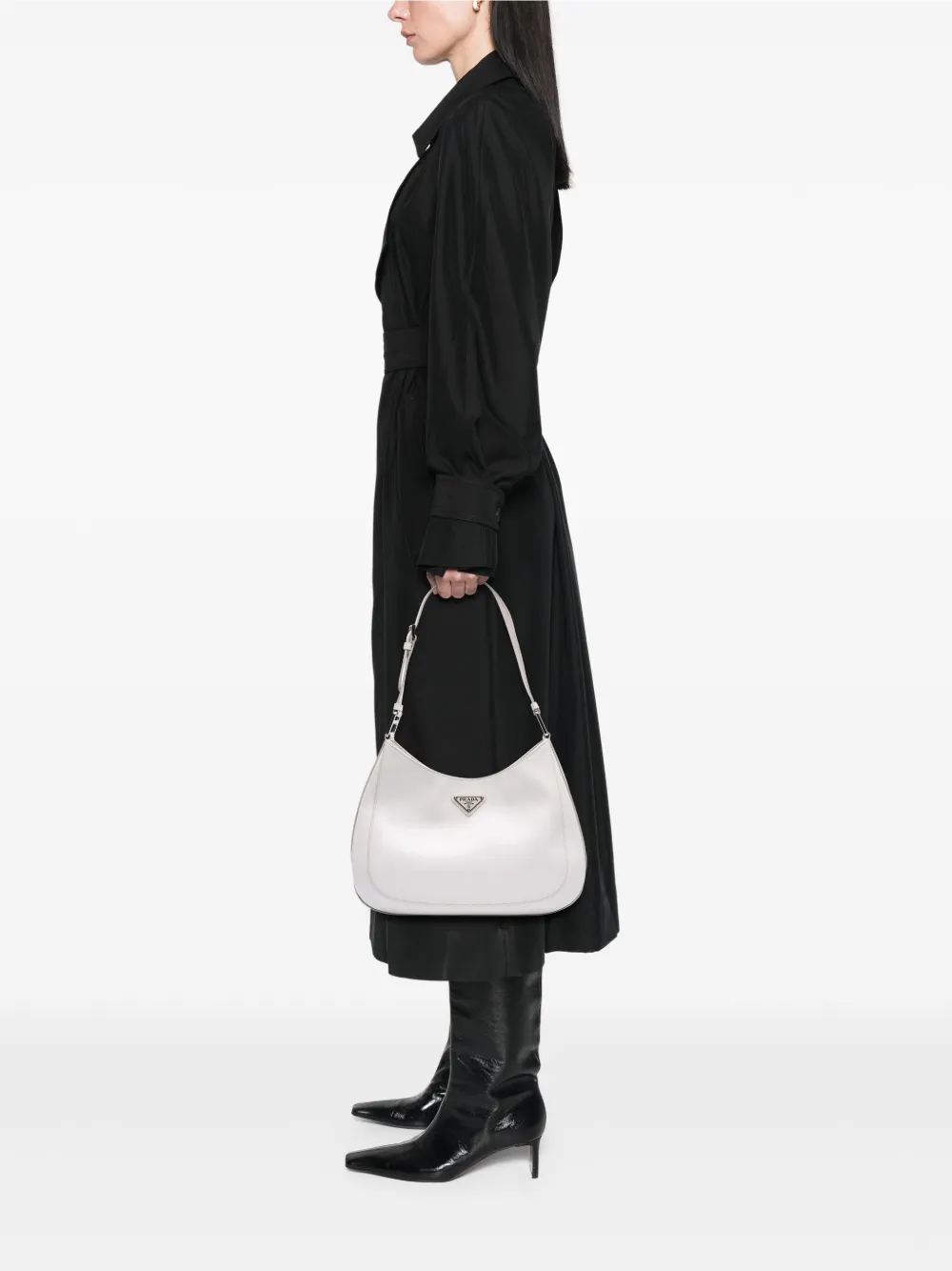 Prada Pre-Owned 2000-2024 Spazzolato Cleo shoulder bag | Pre-Owned | Image 2