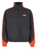 We11done panelled zip-up bomber jacket - Black