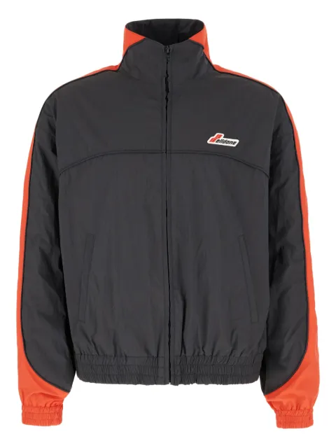 We11done panelled zip-up bomber jacket