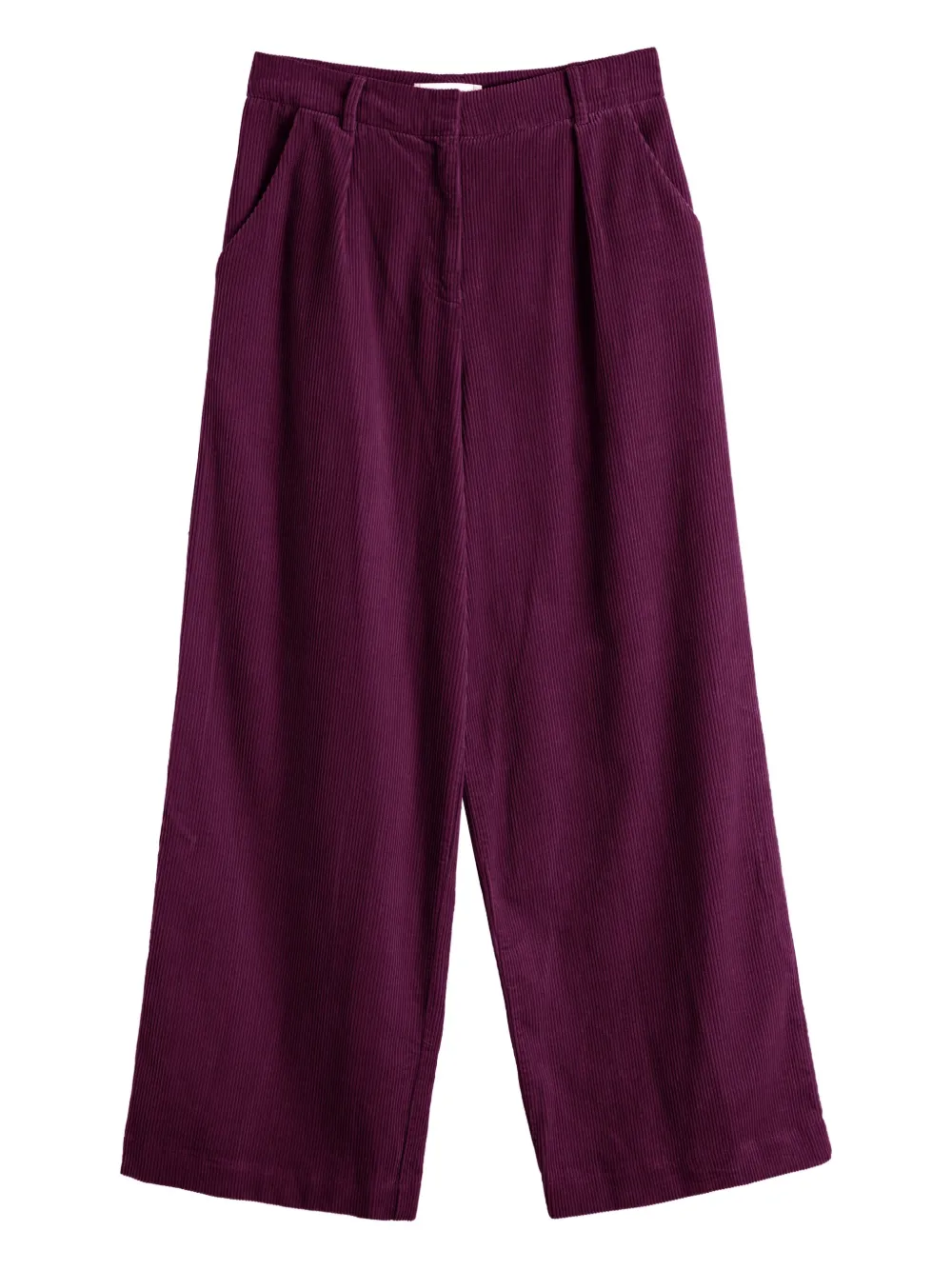 Chinti & Parker pleated corduroy trousers | Purple | Image 1