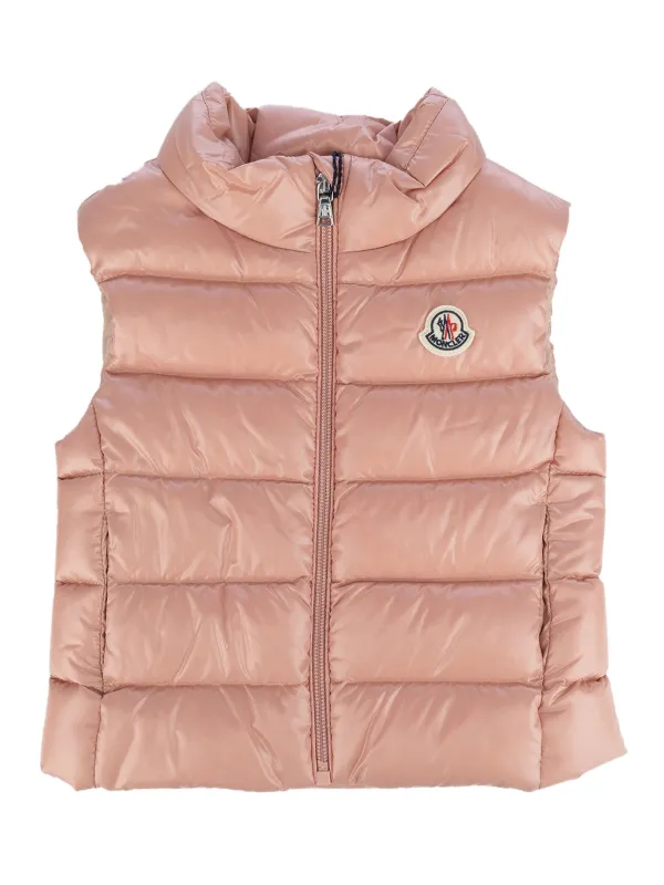 キッズ服(100cm~) Moncler ピンク ダウンベスト