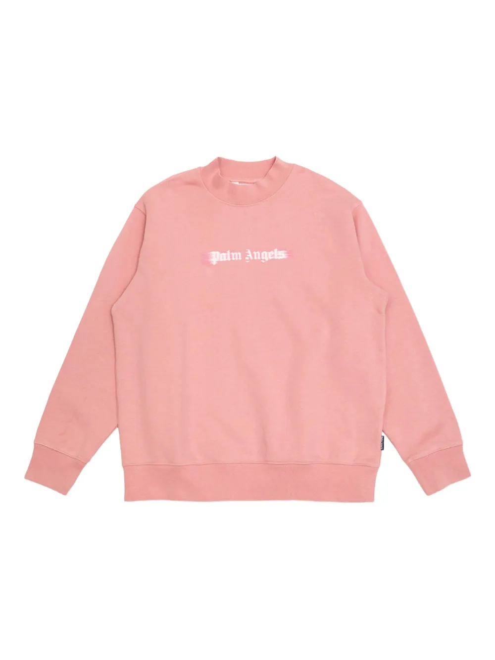 Palm Angels Kids logo-print sweatshirt Roze