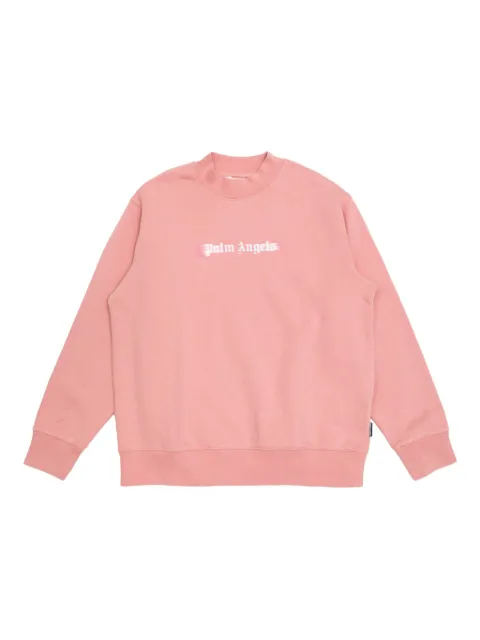 Palm Angels Kids Moletom com estampa de logo
