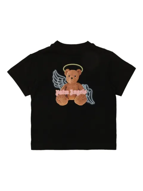 Palm Angels Kids bear-print T-shirt