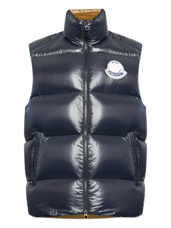 MONCLER/モンクレールダウンベスト/ブルー 大きいサイズと大きい服のメンズ通販【ビッグエムワン】大きい
