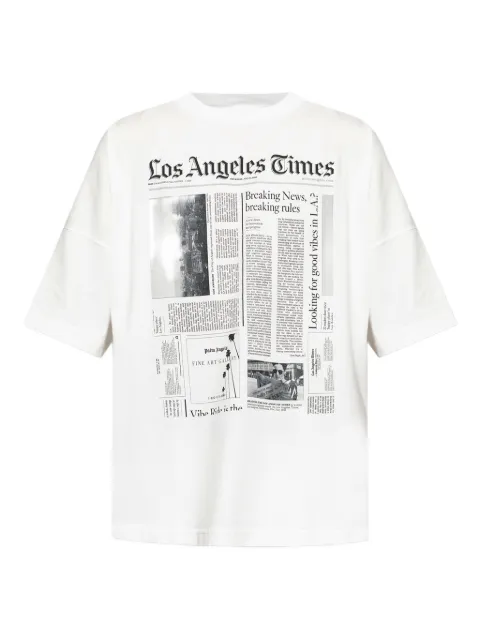 Palm Angels newspaper print T-shirt