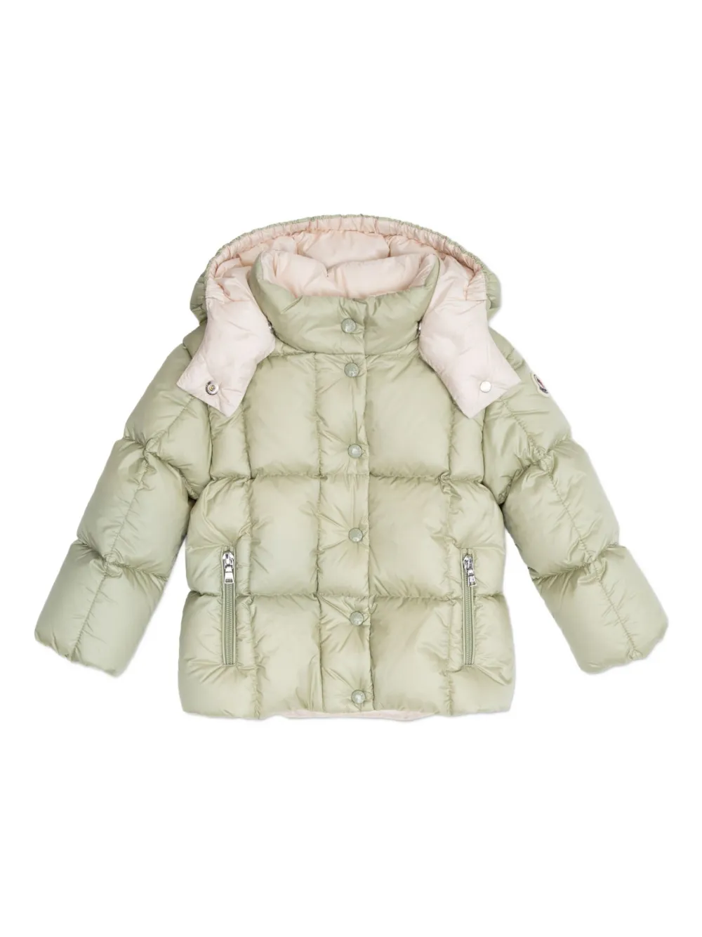 Moncler Enfant Parana donsjack Groen