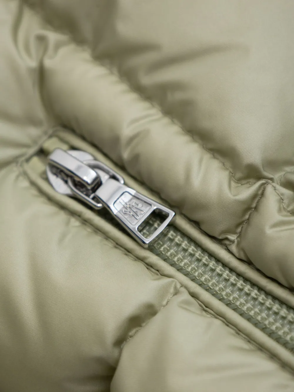 Moncler Enfant Parana donsjack Groen