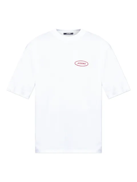 Jacquemus logo-embroidered T-shirt