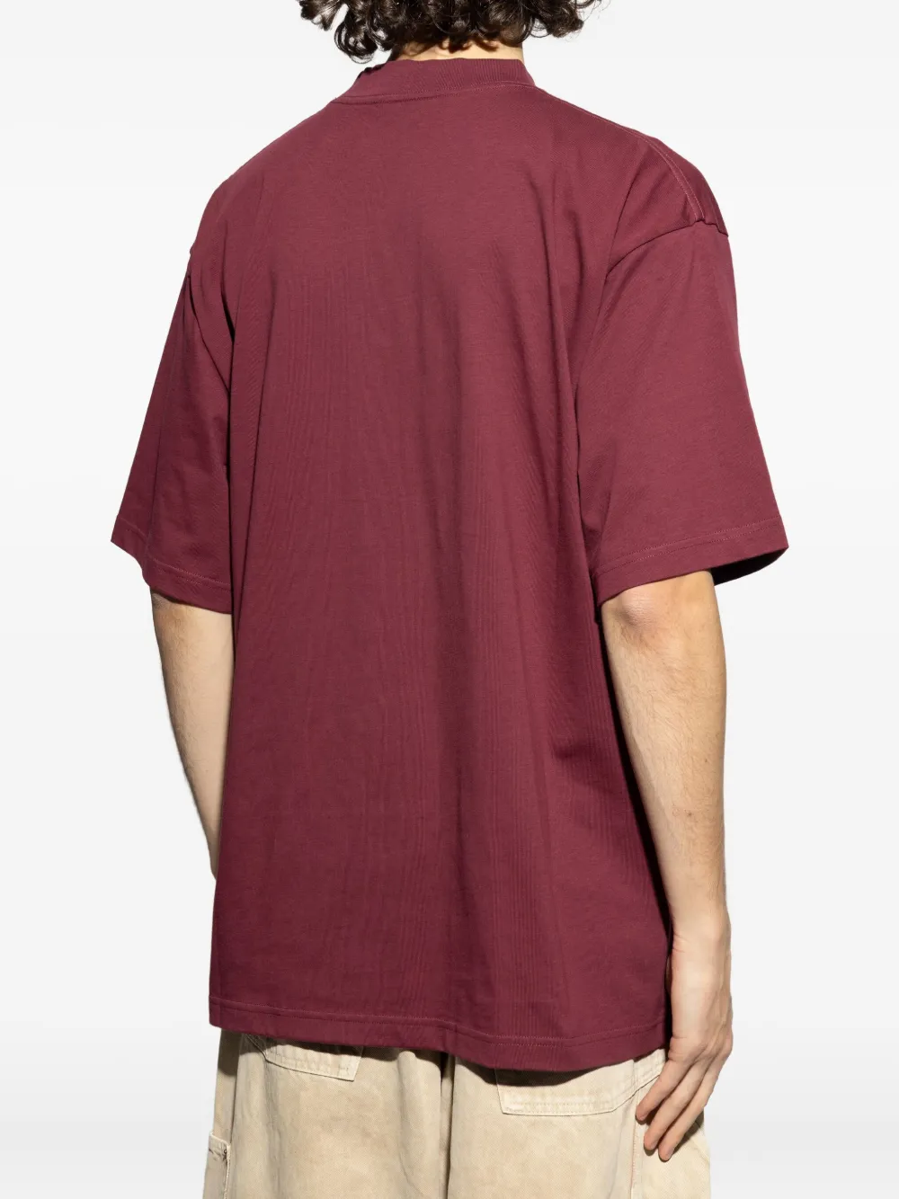 Balenciaga T-shirt met logoprint Rood