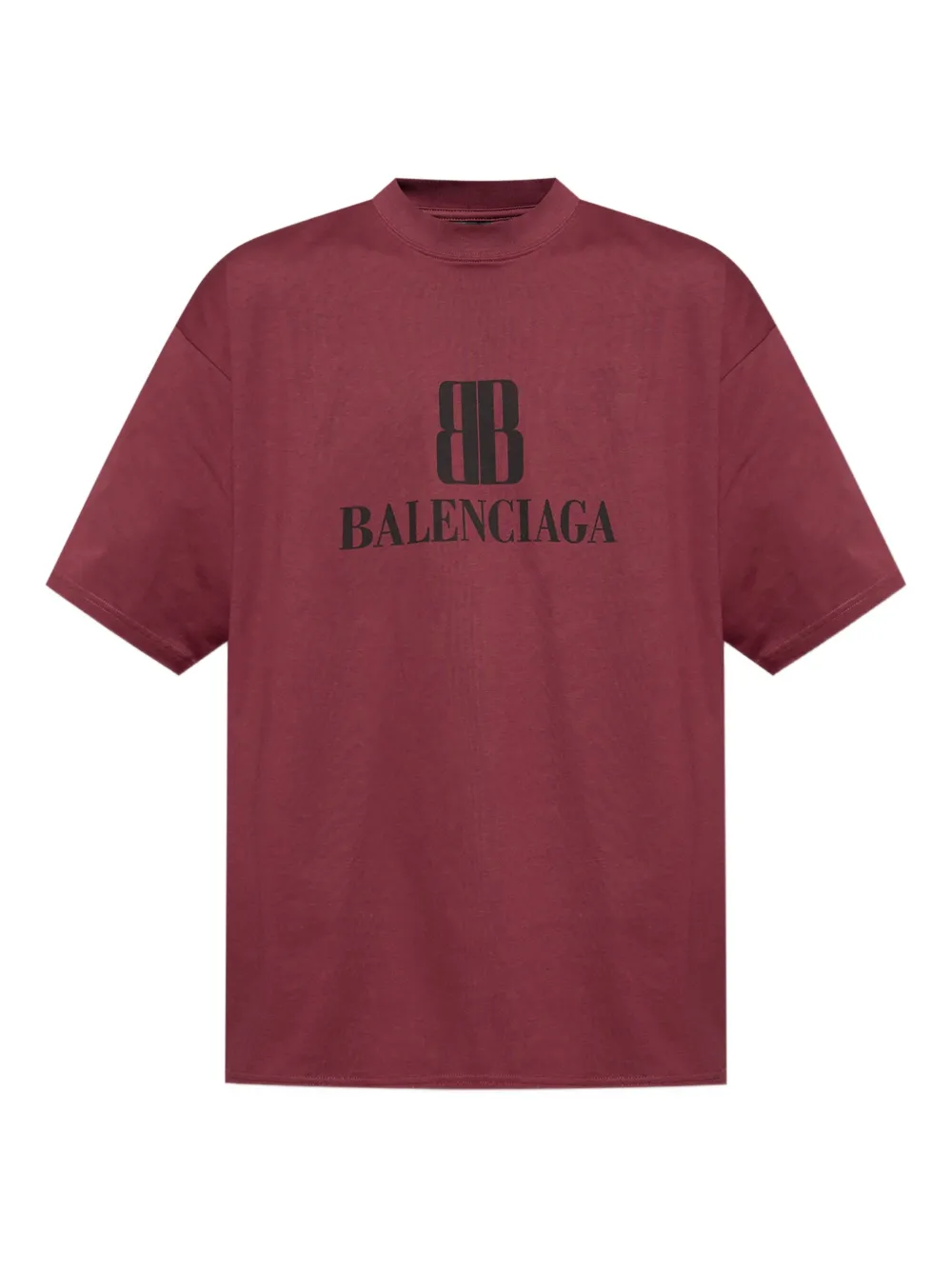 Balenciaga T-shirt met logoprint Rood