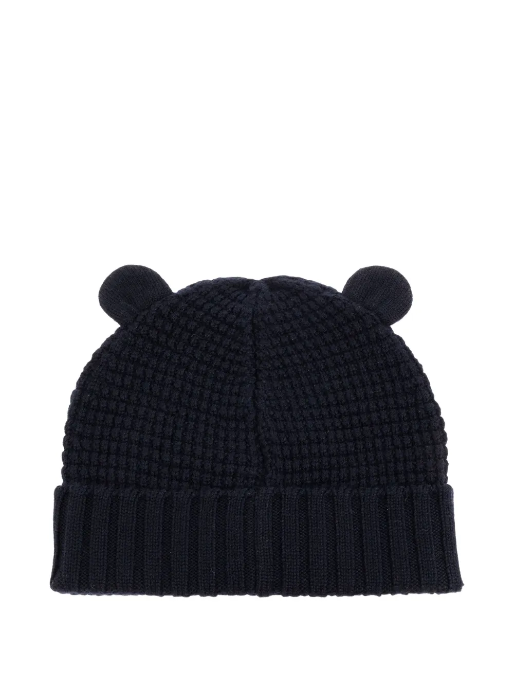 Moncler Enfant ear-flap waffle-knit hat | Knitted Hats | Image 2