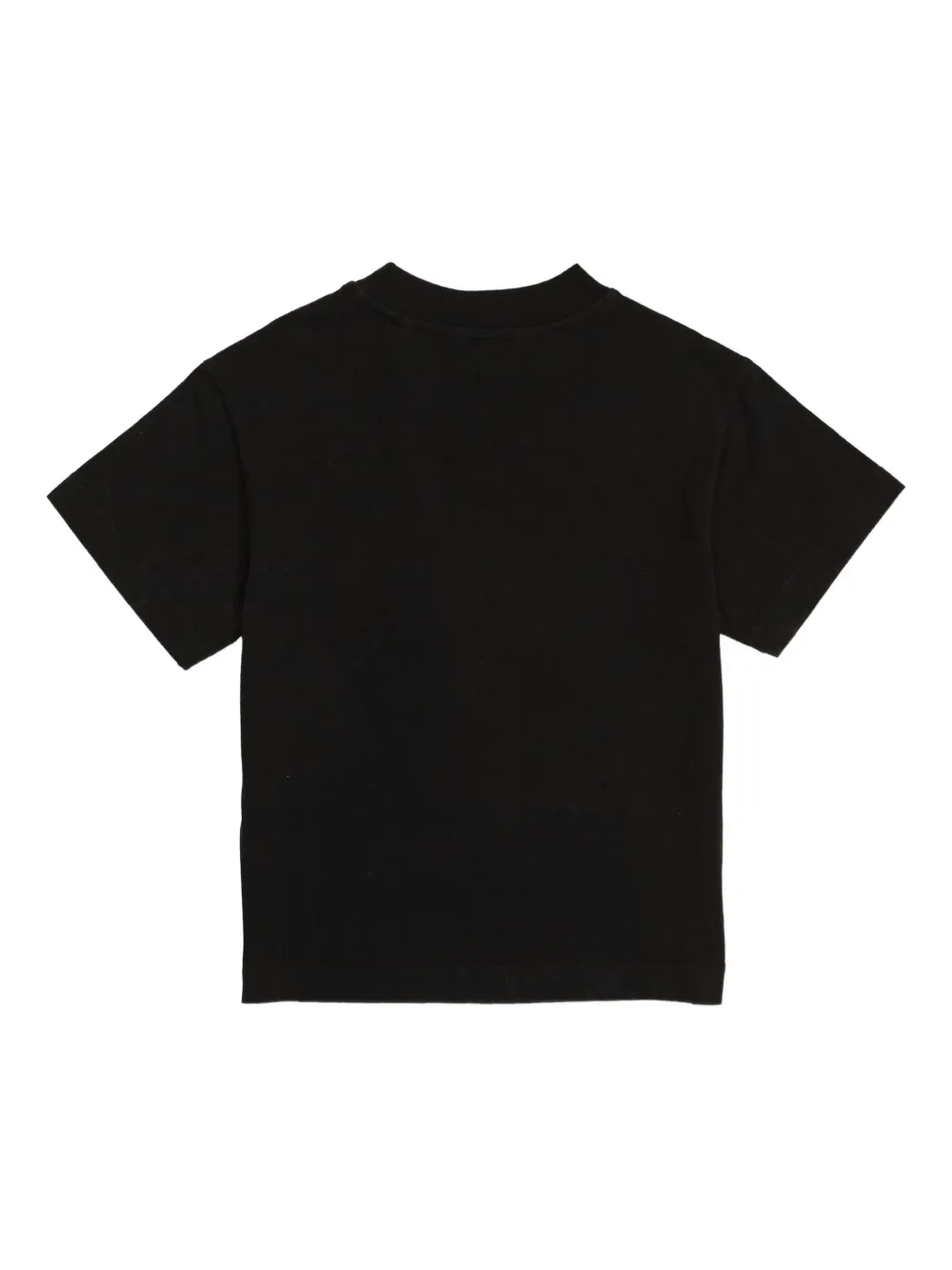 Palm Angels Kids Katoenen T-shirt Zwart