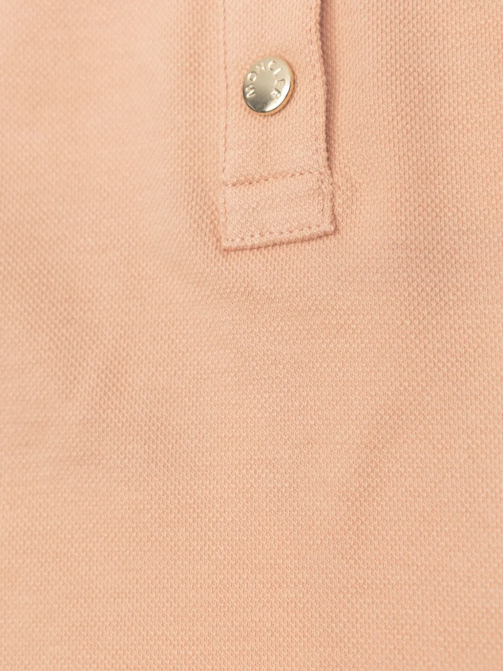 Moncler Enfant Geplooide polojurk Roze