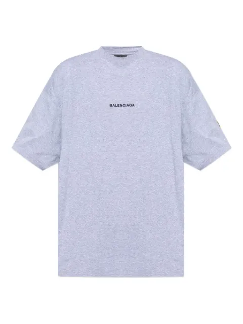 Balenciaga logo-patch T-shirt