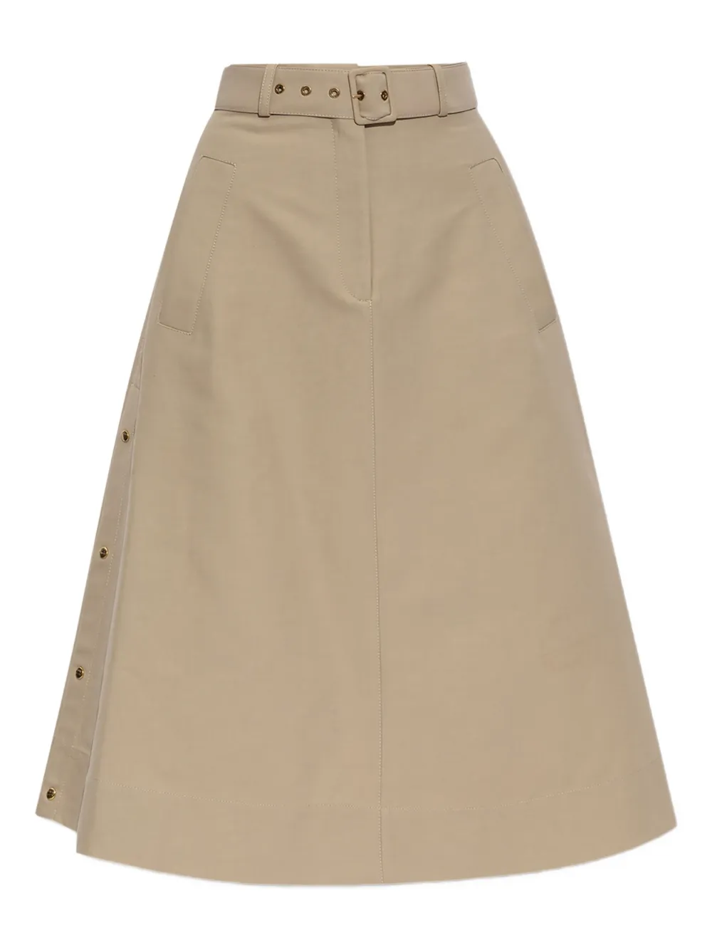 Moncler cotton mini skirt | Neutrals | Image 1