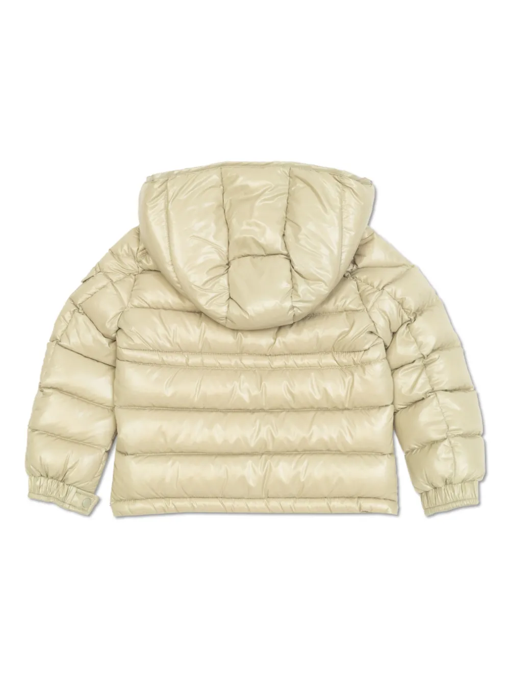 Moncler Enfant Gevoerd jack met capuchon Beige